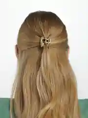 Желтый заколка краб