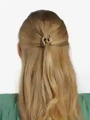 Фиолетовый заколка краб