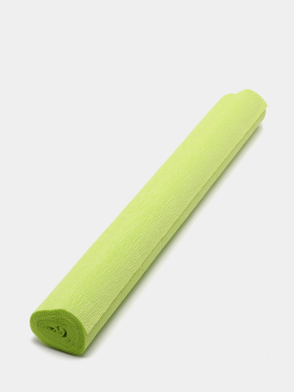 Бумага гофрированная, 558 "Салатовая", 0,5 х 2,5 м