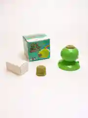 Зеленый игрушка для кошек с кошачьей мятой, на присосках