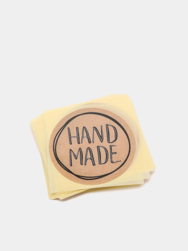 Набор наклеек для бизнеса Hand made, 50 шт