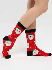 Красный носки DMDBS Mery Christmas