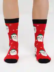 Красный носки DMDBS Mery Christmas
