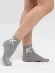Белый носки женские средней длины