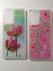 Чехол-переливашка с жидкими блестками для Xiaomi Redmi Note 10 pro