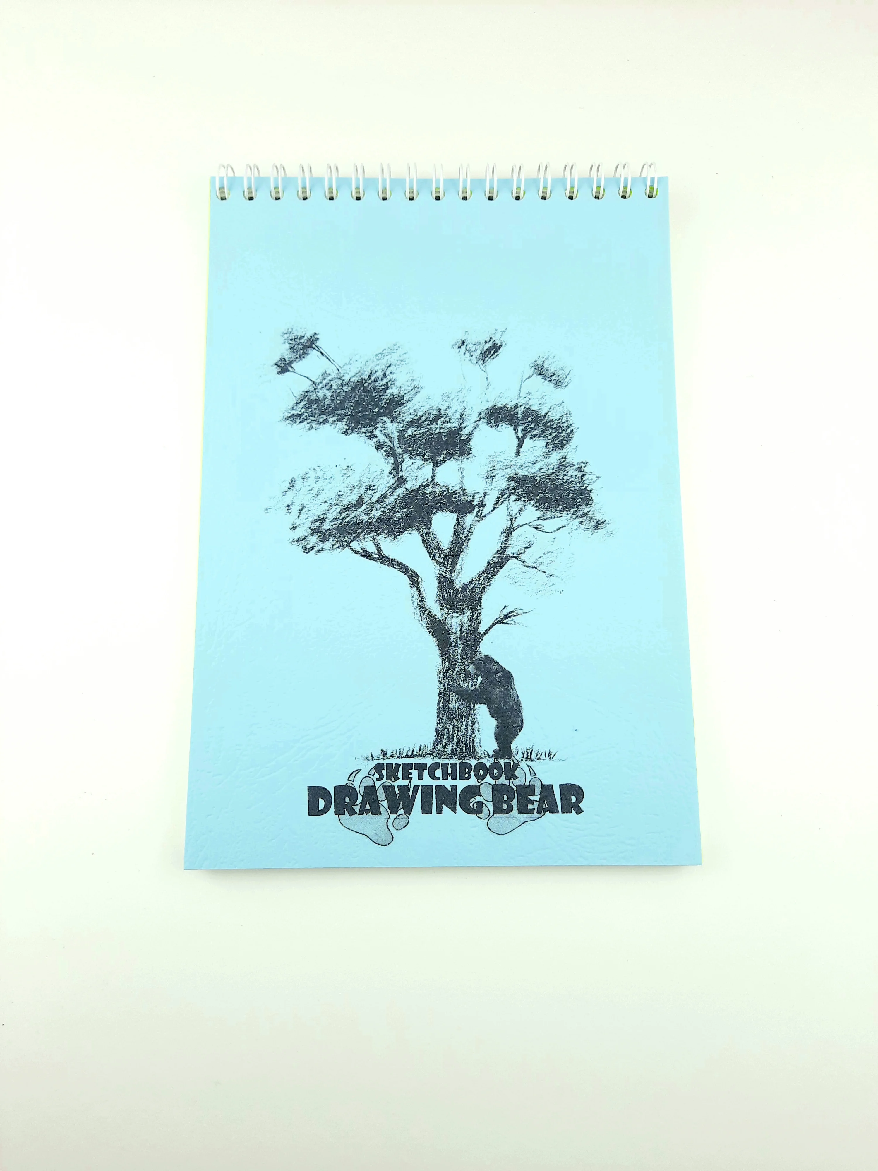 Голубой скетчбук DRAWING BEAR , 24 листа, 200 гр/м