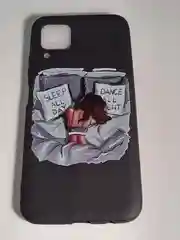 Серый меланж чехол HUAWEI P40 LITE