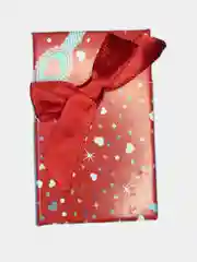 Красный коробочка подарочная для украшений, 8*5
