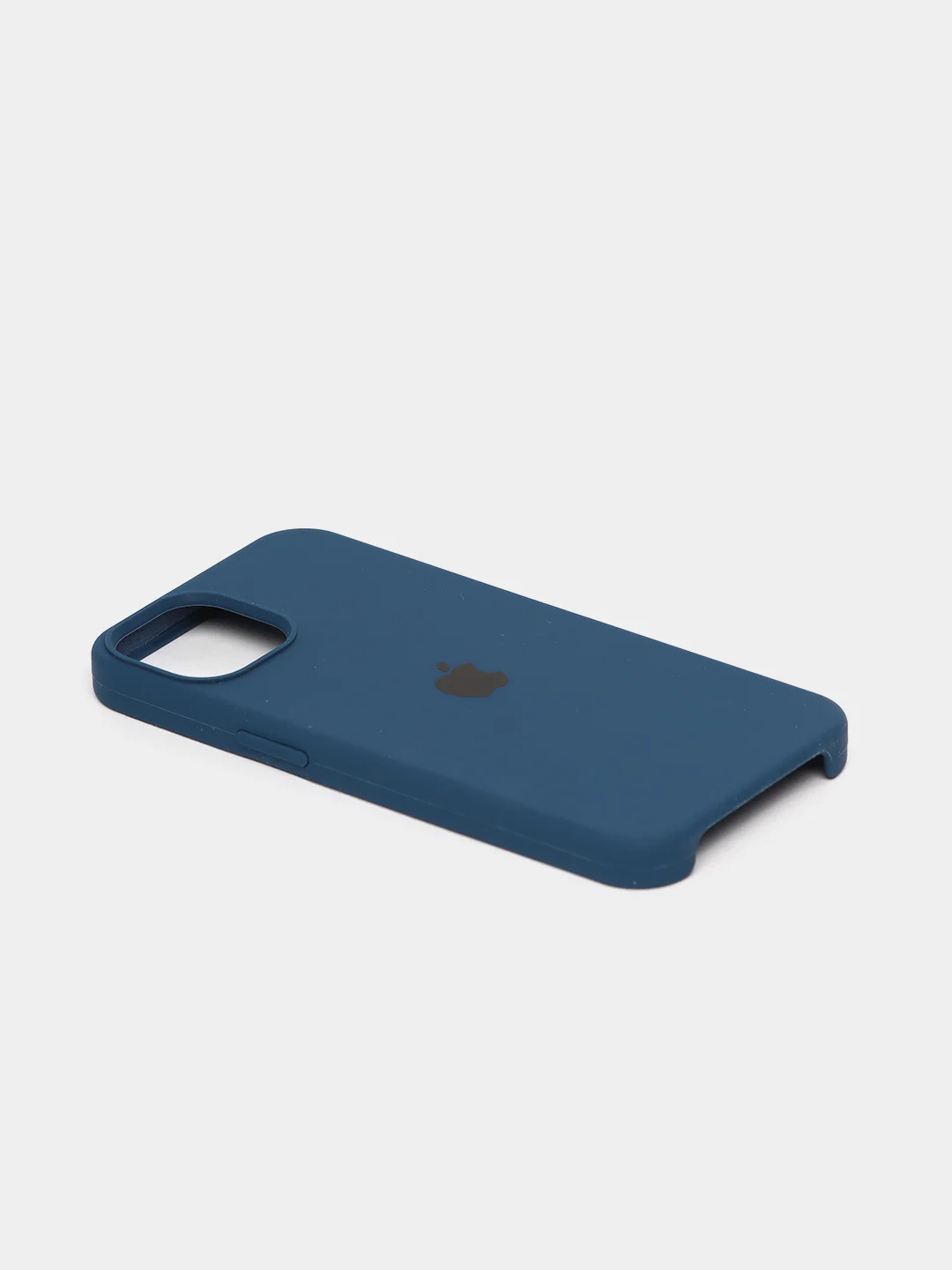 Темно-синий чехол Silicone Case для iPhone 13 / 13 Pro / 13 Pro Max с открытым низом