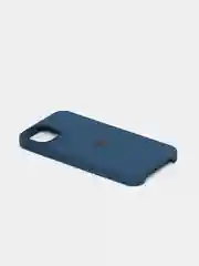 Темно-синий чехол Silicone Case для iPhone 13 / 13 Pro / 13 Pro Max с открытым низом