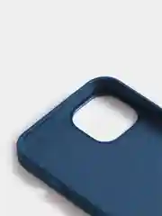 Темно-синий чехол Silicone Case для iPhone 13 / 13 Pro / 13 Pro Max с открытым низом