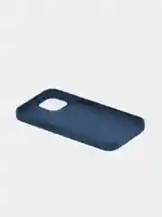Темно-синий чехол Silicone Case для iPhone 13 / 13 Pro / 13 Pro Max с открытым низом