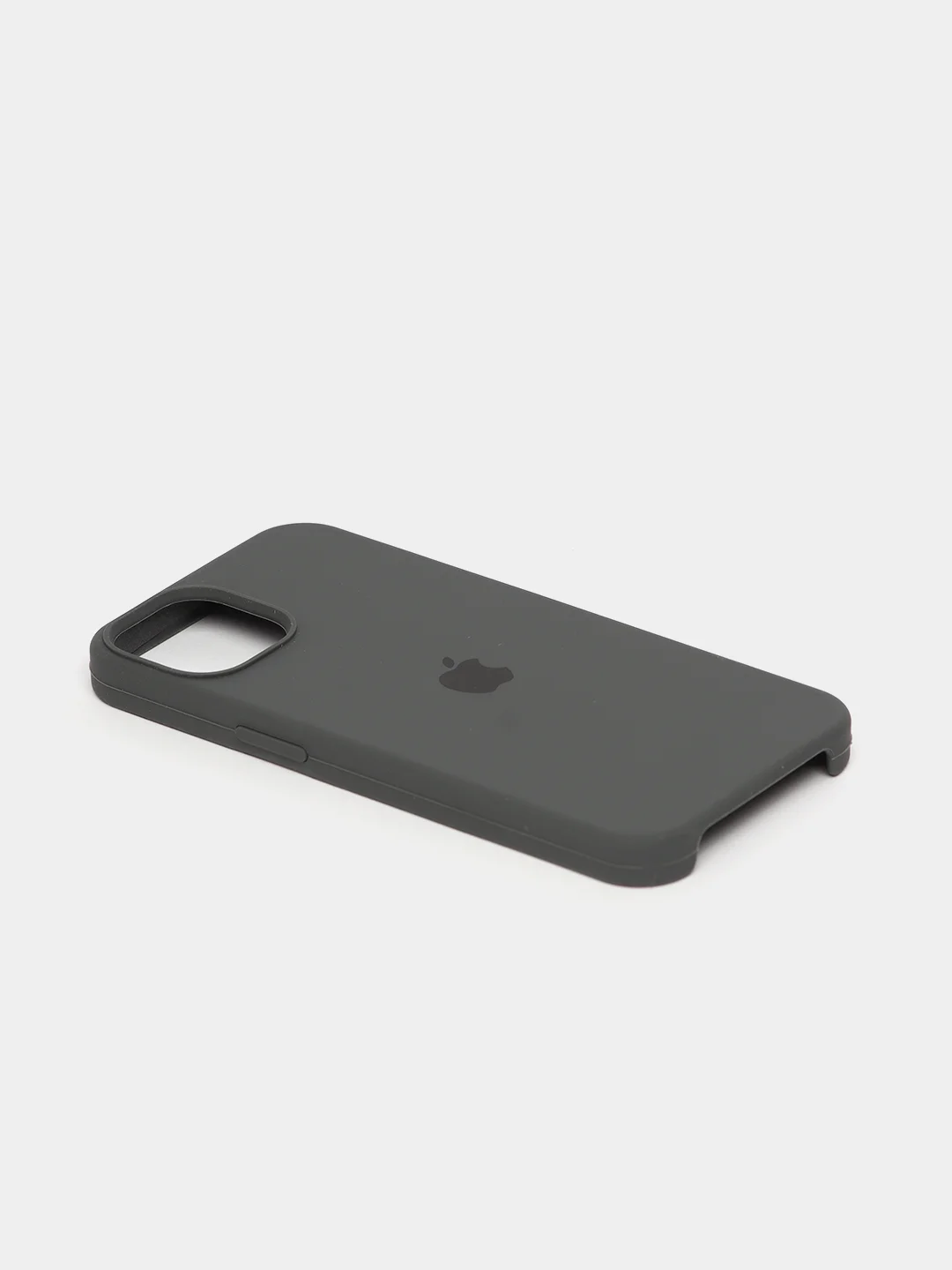 Тёмно-серый чехол Silicone Case для iPhone 13 / 13 Pro / 13 Pro Max с открытым низом
