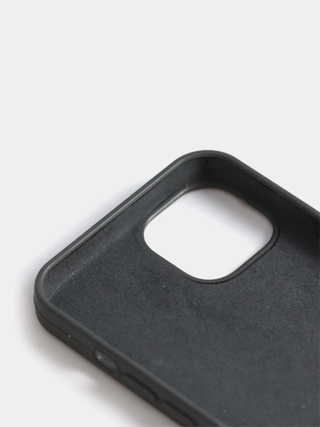 Тёмно-серый чехол Silicone Case для iPhone 13 / 13 Pro / 13 Pro Max с открытым низом