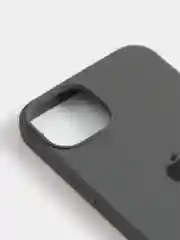 Тёмно-серый чехол Silicone Case для iPhone 13 / 13 Pro / 13 Pro Max с открытым низом