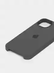 Тёмно-серый чехол Silicone Case для iPhone 13 / 13 Pro / 13 Pro Max с открытым низом