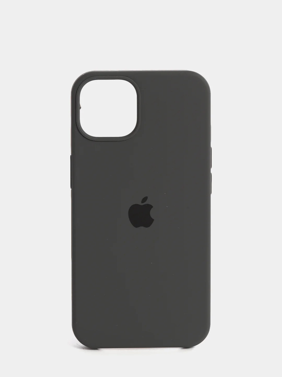 Тёмно-серый чехол Silicone Case для iPhone 13 / 13 Pro / 13 Pro Max с открытым низом