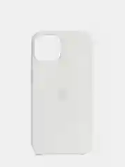 Белый чехол Silicone Case для iPhone 13 / 13 Pro / 13 Pro Max с открытым низом