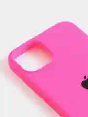Фуксия чехол Silicone Case для iPhone 13 / 13 Pro / 13 Pro Max с открытым низом