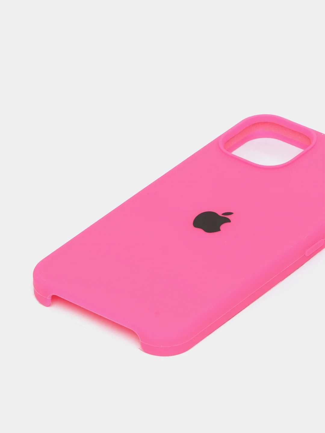 Фуксия чехол Silicone Case для iPhone 13 / 13 Pro / 13 Pro Max с открытым низом