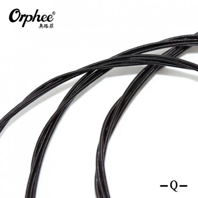 Струны для классической гитары ORPHEE Q5C, черный нейлон/черная медь. Комплект струн