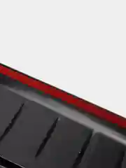 Накладка заднего бампера Киа Рио (KIA Rio) 2011-2017 седан