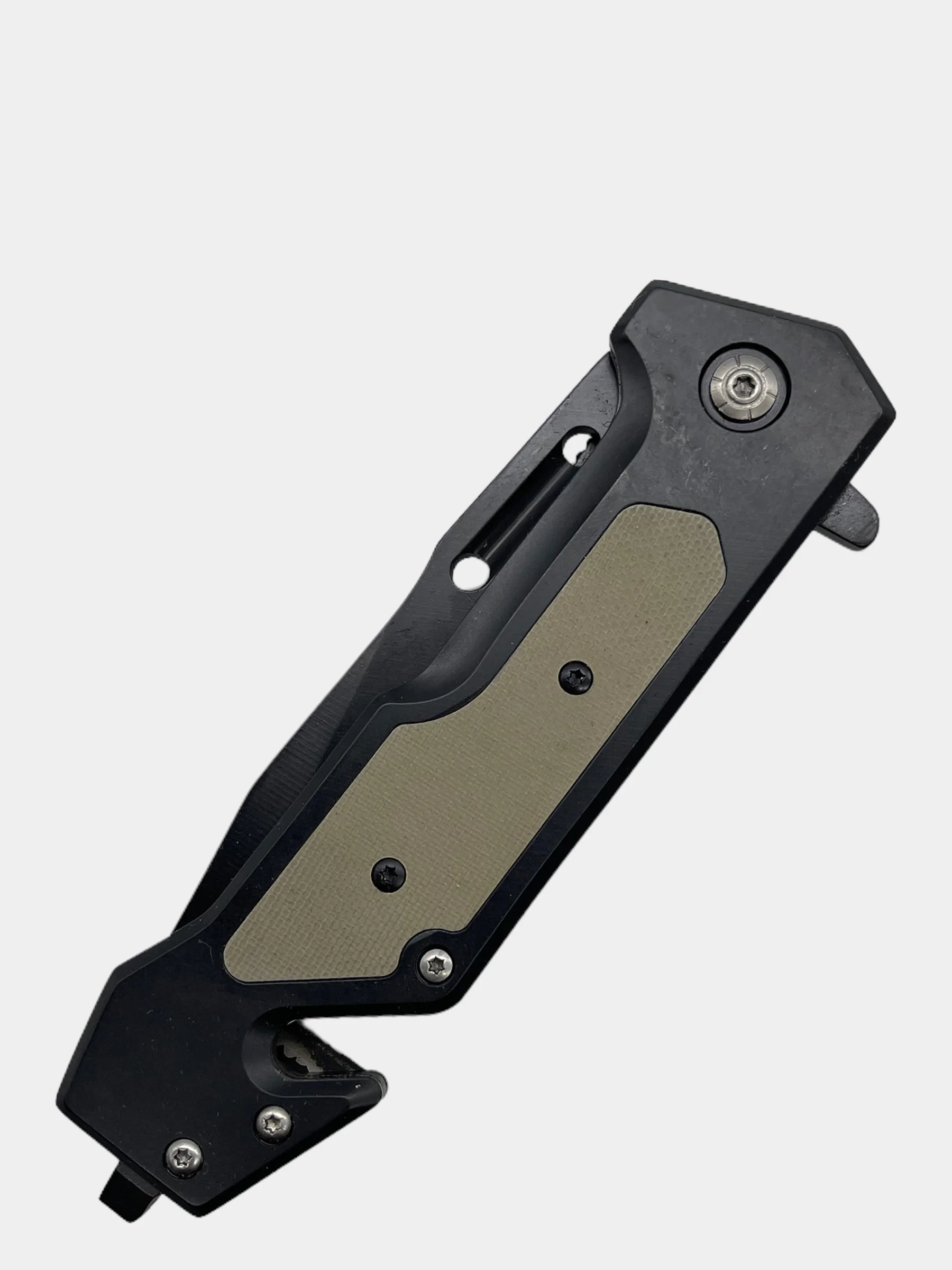 Нож Browning DA316 складной, сталь 420, замок Liner Lock, стропорез, рукоять песок-черный