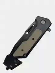 Нож Browning DA316 складной, сталь 420, замок Liner Lock, стропорез, рукоять песок-черный