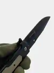 Нож Browning DA316 складной, сталь 420, замок Liner Lock, стропорез, рукоять песок-черный