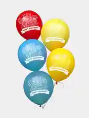 Голубой воздушные шары "Happy birthday. Щенячий патруль"