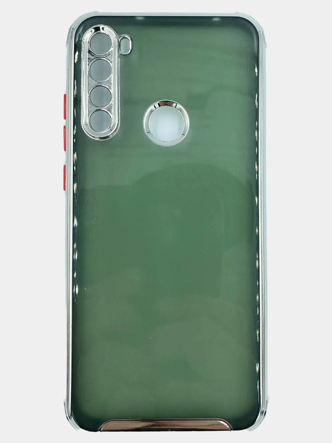 Алый чехол для Xiaomi Redmi Note 8T, Note 8 Pro, Redmi 8A, глянец