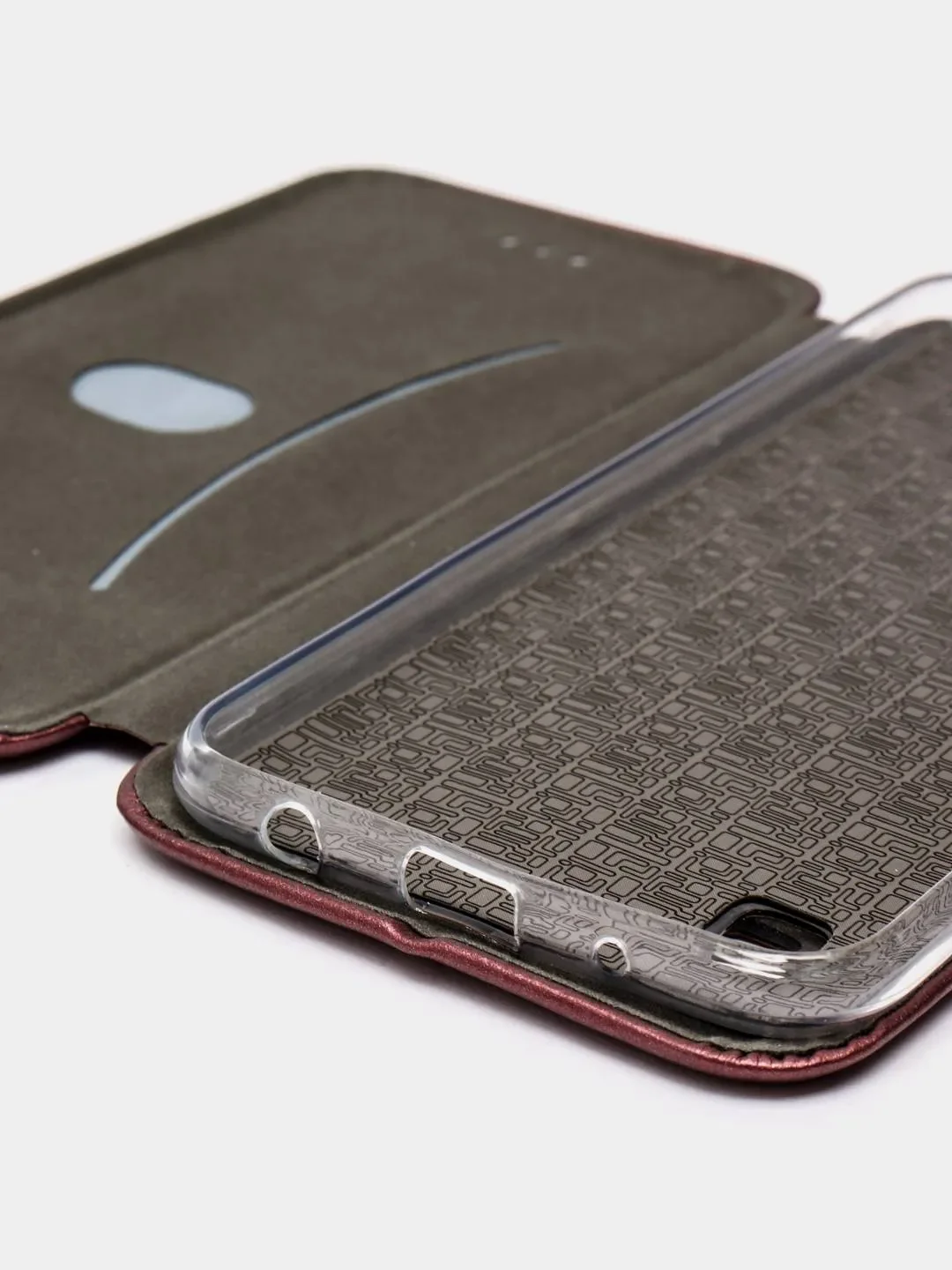 Пурпурный чехол-книжка Samsung Galaxy M10 / A10, Самсунг Галакси М10 / А10