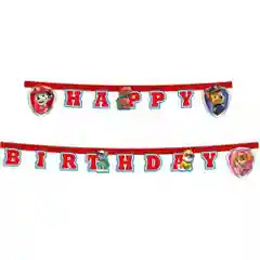 Гирлянда Happy Birthday "Щенячий патруль", 2,2 м