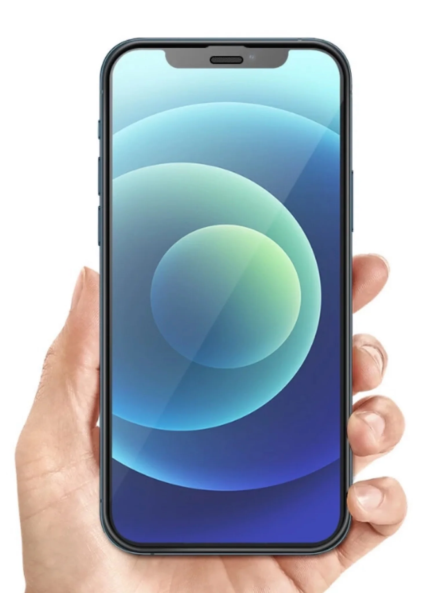 Защитное противоударное стекло с рамкой для iphone айфон