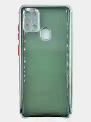 Желтый чехол для Samsung A21S, глянец