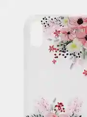 Чехол на айфон с розовыми цветами