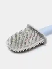 Серый силиконовый ершик для унитаза
