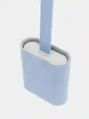 Серый силиконовый ершик для унитаза