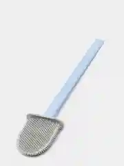 Серый силиконовый ершик для унитаза
