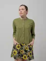 Зеленый туника женская
