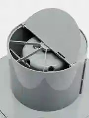 Вытяжной вентилятор 100 бесшумный серый с обратным клапаном SILENT 4C Gray metal