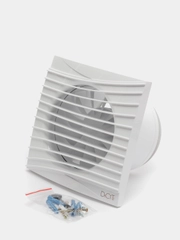 Вытяжной вентилятор 125 бесшумный с фототаймером и обратным клапаном SILENT 5C MR