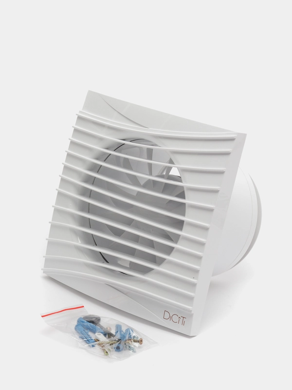 Вытяжной вентилятор 125 бесшумный с фототаймером и обратным клапаном SILENT 5C MR