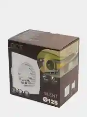 Вытяжной вентилятор 125 бесшумный в кухню ванную с обратным клапаном SILENT 5C Champagne