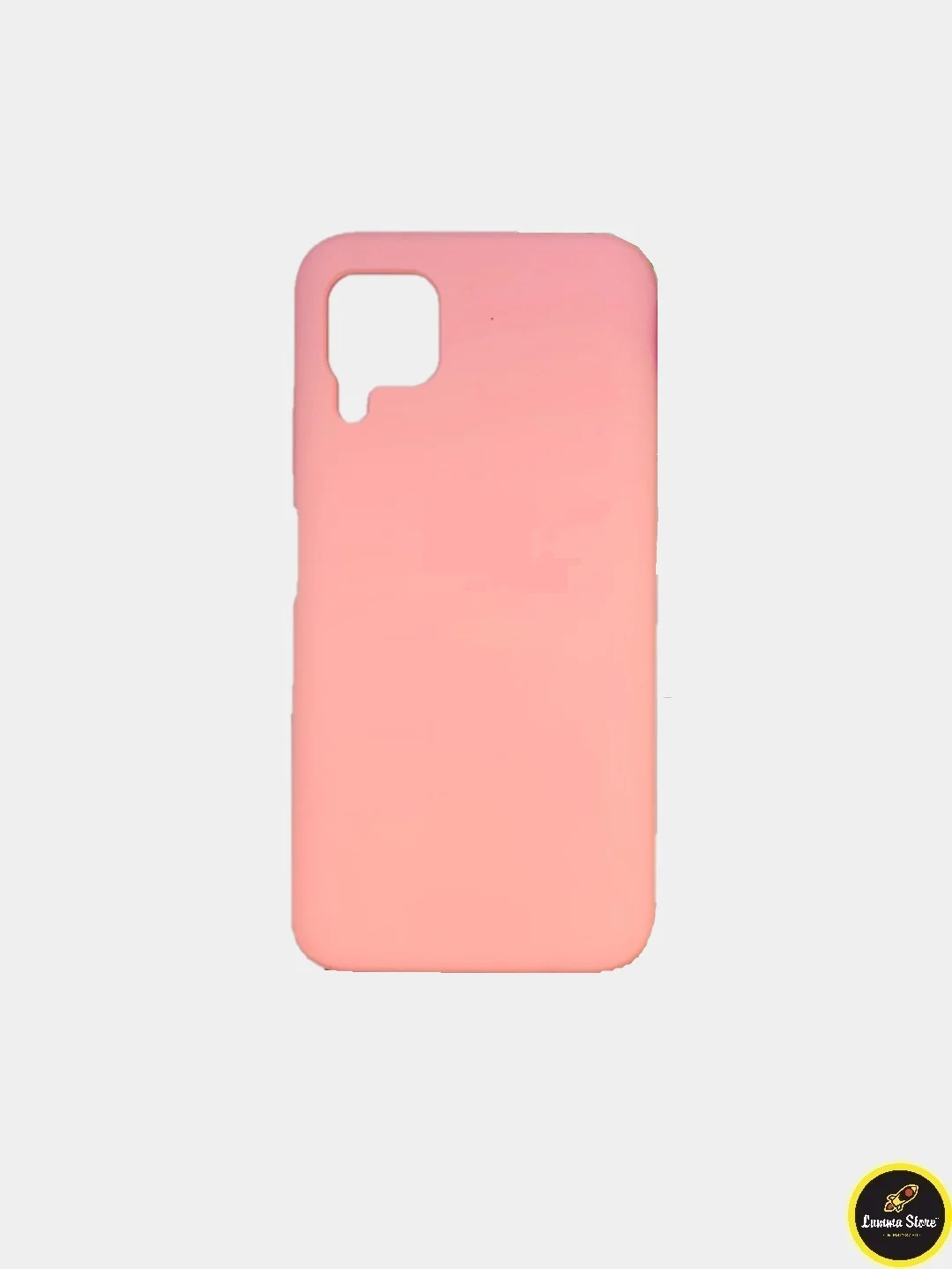 Розовый защитный силиконовый чехол Silicone Cover Huawei P40Lite / Nova 6 se / Nova 7i