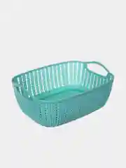 Бирюзовый корзина для хранения Вязанка, 3 / 6 л