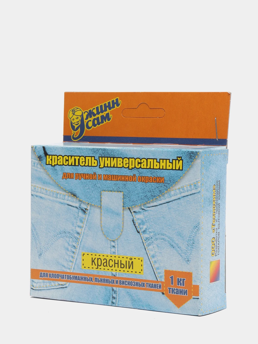 Красный краска для ткани и одежды из хлопчатобумажных тканей