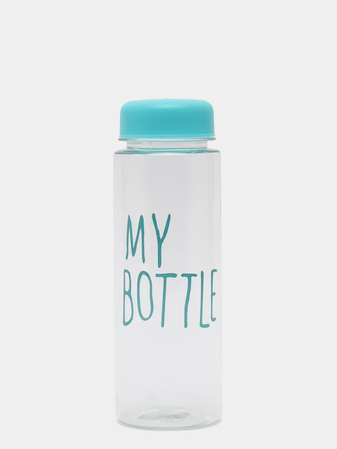 Голубой спортивная бутылка для воды и коктейлей My Bottle с крышкой, в чехле