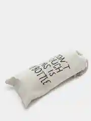 Голубой спортивная бутылка для воды и коктейлей My Bottle с крышкой, в чехле