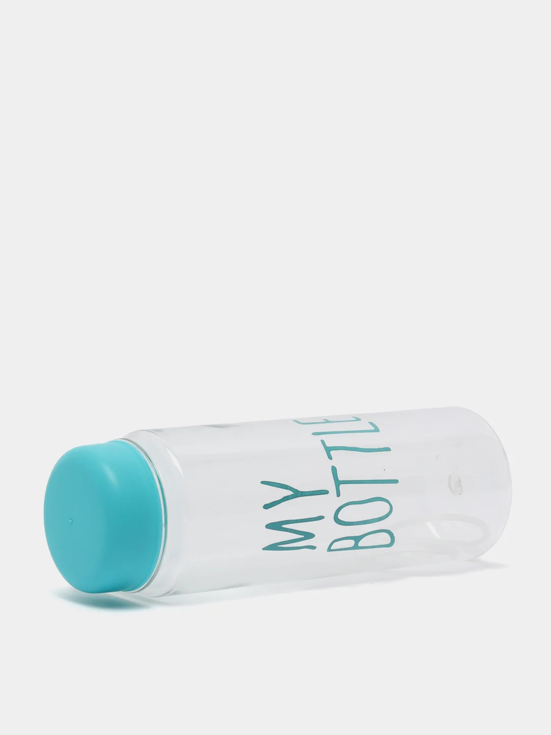 Голубой спортивная бутылка для воды и коктейлей My Bottle с крышкой, в чехле